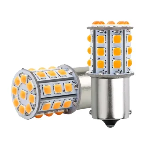 PY21W P21/5W 1156 Ba15s 1157 Bay15d 7440 7443 33SMD 3030 Car LED Bulbs Turn Signal Light 12V Brake Reverse Parking Lamps