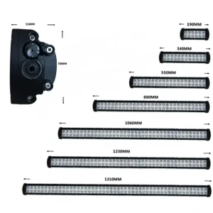 PZ1001 20Inch 30Inch 40Inch 50Inch 51Inch Spotlight LED Light Bar Dual Rows Led Light Bar for Offroad Truck Modified Auto