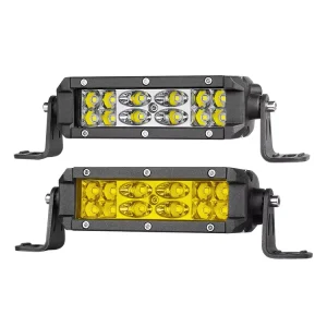 Pack of 2PCS 5 Inch 48W Combo Beam Slim Dual Row 12V Reverse Backup Cargo Rear LED Bar Light for Truck UTV