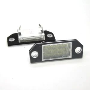 Pair of Car LED Number License Plate Light License Plate Lamp for Ford Focus C-MAX I OEM NO 4052331 4502332 3M5AB550AA