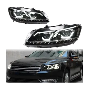 Passat B7 US Spec V5 DRL Upgrade Turn Signal Lamp Assembly Signal Auto Accessories for Volkswagen