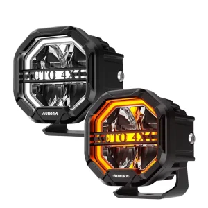 Patent New Design Dual Color LED Work Fog Light Off Road 4×4 ATV Truck Driving Light