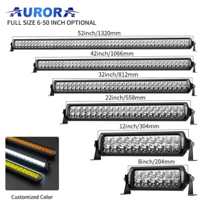 Patent Super Bright No Screw LED Off Road Innovative Bull Bar Roof Bar 20 22 30 32 40 42 Inch LED Offroad Light Bar