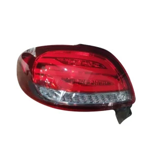 Peugeot 206 207 Tail Light Assembly Modified LED Reversing Brake Running Water Turn Signal Clear Lens Aftermarket 4000 Lm 6000K