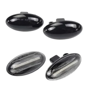 Peugeot 307 206 407 1007 Citroen C1 C2 C3 LED Dynamic Turn Signal Light 12V 3W Flowing Side Marker Indicator