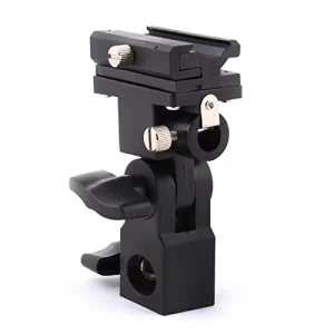 Photo Studio Accessories Type B Flash Bracket Holder Mount for Studio Top Flash Strobe Light and Umbrella Connecting