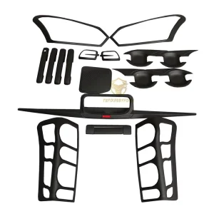 Pickup Truck Conversion Kit ABS Full Set Exterior Trim Cover Head Light Tail Light Cover for Dmax D-max