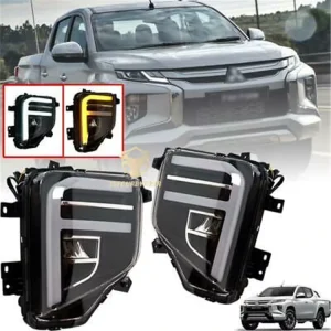 Pickup Truck Lighting Systems LED Driving Lights LED DRL Daytime Running Light for Triton L200 MQ MR Strada