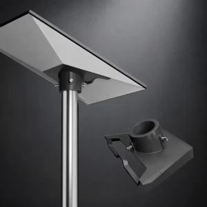 Pipe Adapter Mount for Starlink Gen 3 Heavy Duty Aluminum Alloy Antenna Pole Support Bracket for RV Roof Rack Rail Ladder