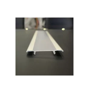 Plastic Extrusion Profile PC Milky White Diffusion LED Light Cover Lampshade for Strip Linear Lighting Aluminum Profiles Channel