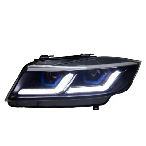 Plug and Play 12V 50W LED Headlight Projector Replace Halogen and Xenon Lamps for 3 Series E90