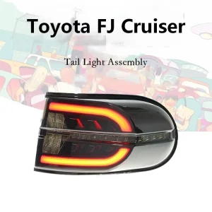 Plug and Play Dynamic Scan LED Car Rear Taillight Assembly Sequential Turn Signal for Toyota FJ Cruiser