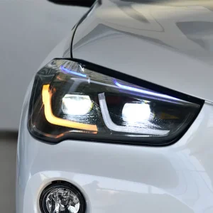 Plug and Play High Configuration Full LED Projector Headlight Assembly With LED DRL Dynamic for BMW X1 F48 F49