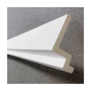 Polyurethane Modern Crown Molding LED Light Pillar Trim for Interior Decoration and Villa Home