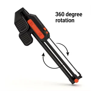 Portable 1800LM Garage Work Light Type C Charging 360 Degree Rotation Foldable Body Energy Saving Lamp Repair Tools