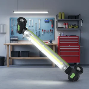 Portable 5200mAh COB LED Magnetic Work Light 12V DC Waterproof Cordless Emergency Car Repair Workshop Lighting 120 Beam
