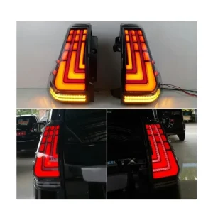 Prado Upgrade Taillight for Toyota Prado 150 LED Rear Lamp DRL Dynamic Signal Modified Plug and Play