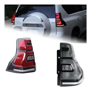 Prado Upgrade Taillight for Toyota Prado Tail Lights LC150 LED Rear Lamp DRL Signal Brake Reverse Back Lamps Modified