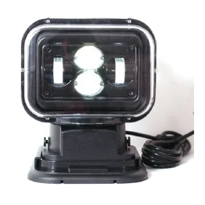 Premium 60W 10 30V 6000K 50000 Hour Remote Controlled IP67 Waterproof 4×4 Offroad LED Exterior Lights