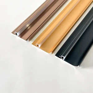 Premium Aluminum Trim Skirting Board LED Strip Light for PVC Wall & Flooring Waterproof Edge Guard