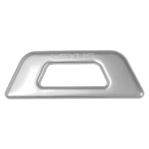 Premium Stainless Steel Polished Modern Tail Light Cover Trim Lexus RX300 450hL Rear Trunk Tailgate Decor Exterior Mod Lamp
