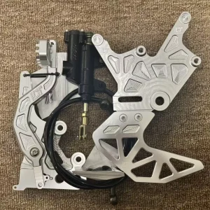 Professional Aluminum Alloy Foot Brake Kit for Ultra Bee & Light Bee Electric Offroad Bike Easy Install