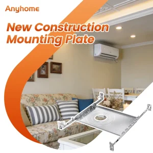 Professional Iron Mount Bracket for LED Panel Lights Commercial Grade Hardware
