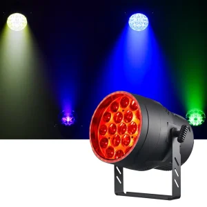 Professional Stage Lighting Equipment 19pcs 15w RGBW 4in1 DMX Focus Lamp Par Light