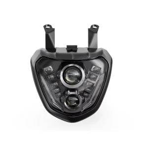 Projector LED Headlight with Halo for Yamaha FZ07 MT07 Motorcycle Accessories 12V LED Lighting System