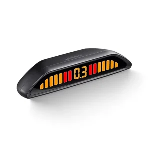 Promata PSW-82 Waterproof Wireless Backup Reverse Camera Parking Sensor System 0.3-4m Detection Range Self-Test Function Cars