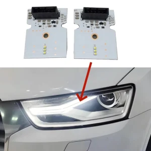 适用于 Q3 的前照灯 DRL 模块 日间行车灯模块 LED 模块 氙气 OE 8U0941475B 8U0941475C
