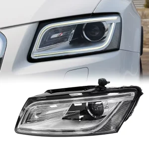 Q5 Headlight for Audi HID Xenon Assembly Headlamp OEM Accessories European Version Car Front Auto Lighting