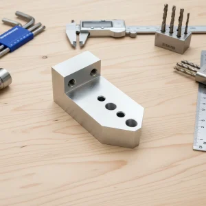Quick Turnaround 6061 CNC Bracket Precision Milling Secure Mounting 6061 Aluminum Parts Lighting Fixtures Accurate Parts