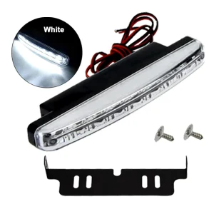 RANPO CE Certified Car External LED Working Bulb Daytime Running Light White Auto Fog Lamp Assembly DRL