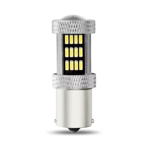 RCJ 5W LED Bulbs 12V/24V Auto Reverse Turn Signal Lights for Car Models 4014 3156 3157 1156 1157 7440 7443