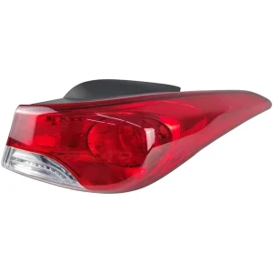 REAUTO 24V New OE 92402 3×010 92401 3×010 Tail Light Curved Brake Light Assembly for Elantra Sedan