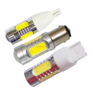 RED White Yellow T10 T15 7.5W COB 1156 1157 T20 P21w Ba15s T25 7443 7440 3156 3157 Car Led Signal Turn Brake Light Bulbs