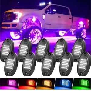 RGB App-Controlled Car Chassis Ambient Lights 20W G9 Model 30V