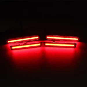 RGB Chasing LED Side Marker Lights With Smoked Lens for Dodge Challenger