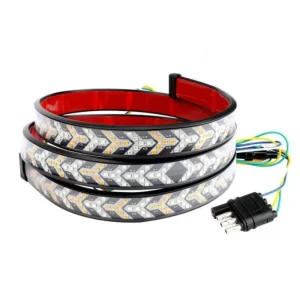 RGB LED Auto Interior Lighting Fish Bone Light Strips for Car Front Bonnet Universal Fitment Easy Installation