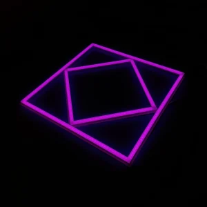 RGB LED Edge Lit Ceiling Frame Lamp Dimmable Color Changing Decorative Panel Light 5-Year Warranty for Home Hotel