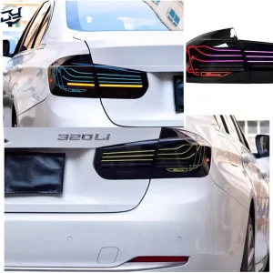 RGB LED Tail Light for 3 Series F30 F35 F80 M3 Multi Mode DRL Rear Light Plug and Play Assembly