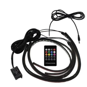 RGB Led Car Lights Led Strip Light Exterior Under Glow Lights for Car Chassis Streamer Strip Light