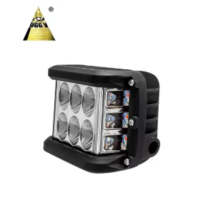 RGB Off Road LED Light Bar Multi Color Side Glow Work Light High Power Spot Flood Combo 4×4 SUV Truck Tractor ATV UTV 12V 24V