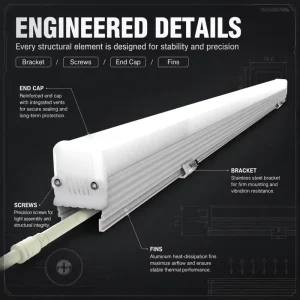 RGBW Aluminum Facade Exterior Wall Lighting IP65 Waterproof Ra90 High Brightness LED Wall Washer Dimmable DC24V Outdoor