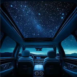 RGBW Car Roof Star Lights With Meteor LED Fiber Optic Star Ceiling Lights Kit APP Starry Sky Optical Fiber Lighting Home Decor