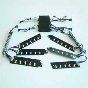 遥控 RGBW 多色 LED DRL 板灯套件 IP67 防水（适用于 2015-2017 款野马）