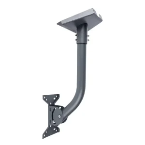 RGZ Rustproof Metal Mount with Powder Coating for LED Light Solar Bracket Adjustable Outdoor Lamp Fixture 16′