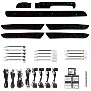 RHD ICarsin Upgrade 256 Colors Symphony Car Interior Ambient Light Decoration for VW Golf MK6 Decoration Accessories