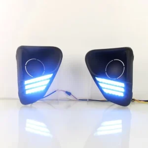 本田城市RS LED 日间行车灯 驾驶雾灯 带转向信号 前保险杠雾灯